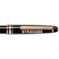 Syracuse Montblanc Meisterstück Classique Ballpoint Pen in Red Gold Shot #2