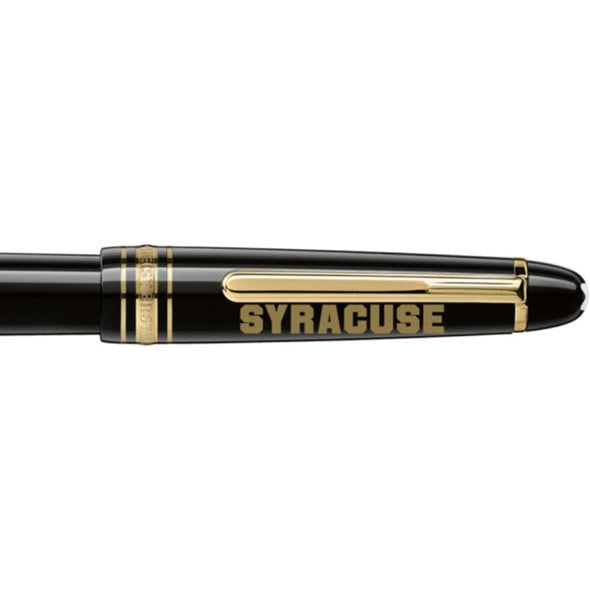 Syracuse Montblanc Meisterstück Classique Fountain Pen in Gold Shot #2