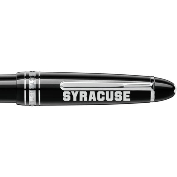 Syracuse Montblanc Meisterstück LeGrand Ballpoint Pen in Platinum Shot #2