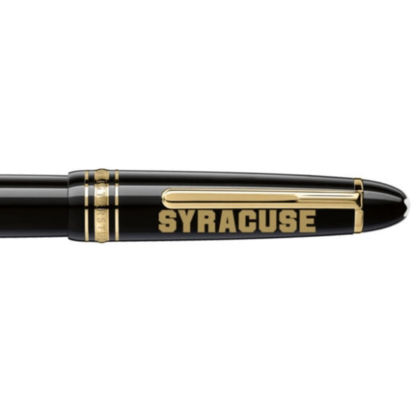 Syracuse Montblanc Meisterstück LeGrand Rollerball Pen in Gold Shot #2