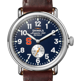 Syracuse Shinola Watch, The Runwell 41 mm Midnight Blue Dial Shot #1