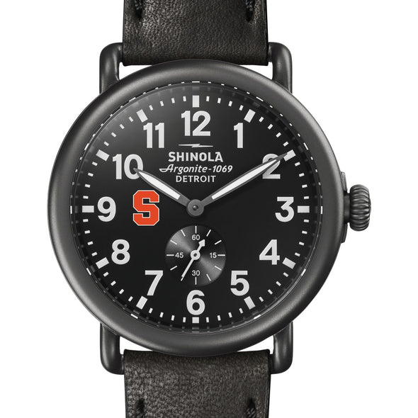 Syracuse Shinola Watch, The Runwell 41mm Black Dial Shot #1