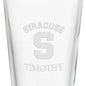 Syracuse University 16 oz Pint Glass- Set of 2 Shot #3