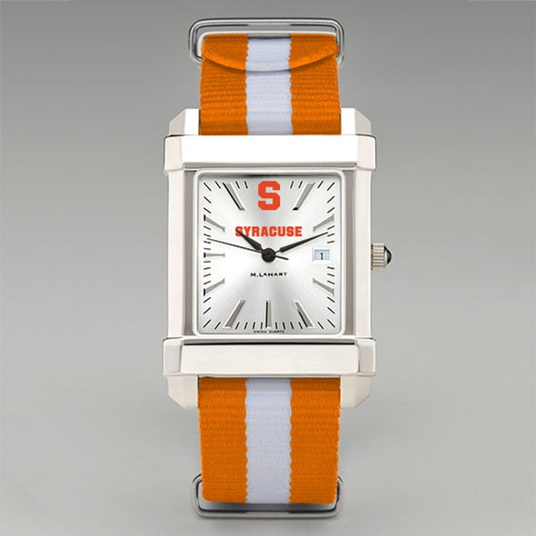 Syracuse University Collegiate Watch with RAF Nylon Strap for Men Shot #2