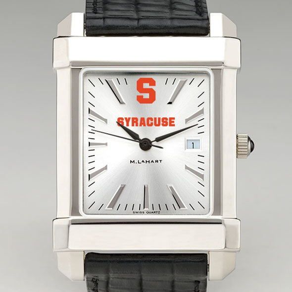 Syracuse University Men&#39;s Collegiate Watch with Leather Strap Shot #1
