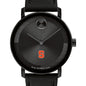 Syracuse University Men's Movado BOLD with Black Leather Strap Shot #1