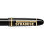 Syracuse University Montblanc Meisterstück 149 Fountain Pen in Gold Shot #2
