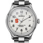 Syracuse University Shinola Watch, The Vinton 38 mm Alabaster Dial at M.LaHart & Co. Shot #1