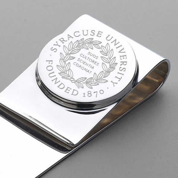 Syracuse University Sterling Silver Money Clip Shot #2