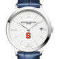 Syracuse Women's Baume et Mercier 36.5mm Classima Watch with White Dial & Blue Leather Strap Shot #1
