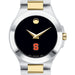 Syracuse Women's Movado Collection Two-Tone Watch with Black Dial