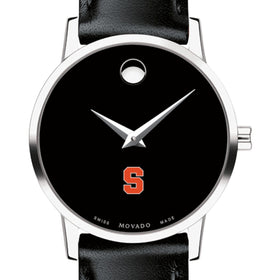 Syracuse Women's Movado Museum with Leather Strap Shot #1
