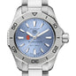 Syracuse Women's TAG Heuer Steel Aquaracer with Blue Sunray Dial Shot #1
