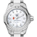 Syracuse Women's TAG Heuer Steel Aquaracer with Diamond Dial & Bezel
