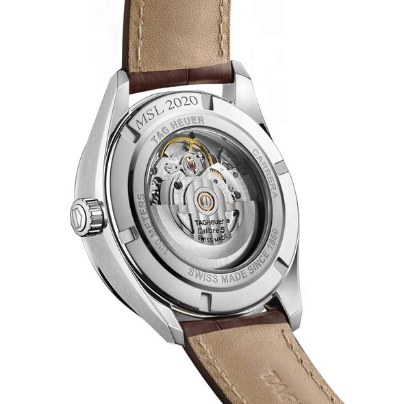 TAG Heuer Automatic Day/Date Carrera Caseback with Personalization