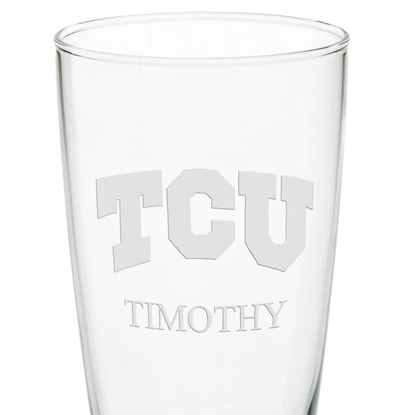 TCU 20oz Pilsner Glasses - Set of 2 Shot #3