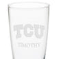 TCU 20oz Pilsner Glasses - Set of 2 Shot #3