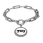 TCU Amulet Bracelet by John Hardy with Long Links and Two Connectors Shot #2