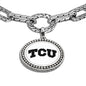 TCU Amulet Bracelet by John Hardy with Long Links and Two Connectors Shot #3