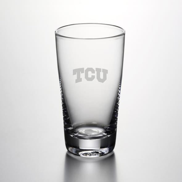 TCU Ascutney Pint Glass by Simon Pearce Shot #1