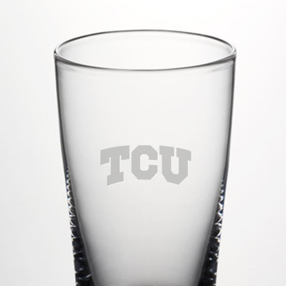 TCU Ascutney Pint Glasses by Simon Pearce Shot #2