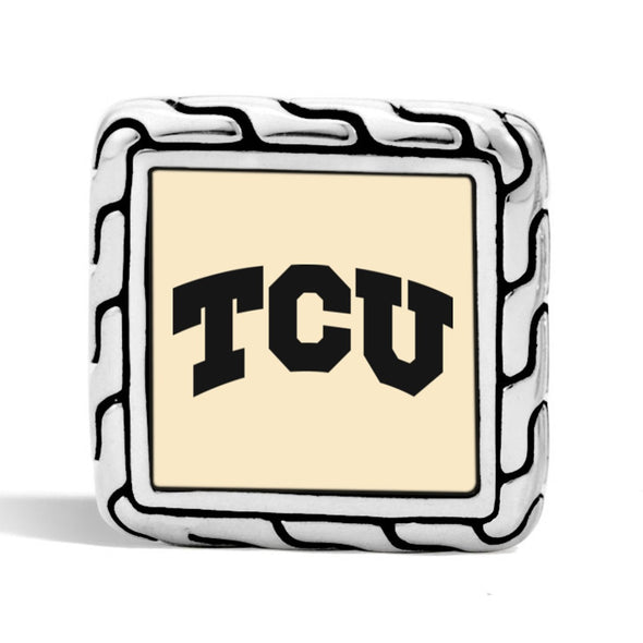 TCU Cufflinks by John Hardy with 18K Gold Shot #3
