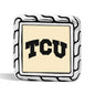 TCU Cufflinks by John Hardy with 18K Gold Shot #3