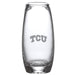 TCU Glass Addison Vase by Simon Pearce