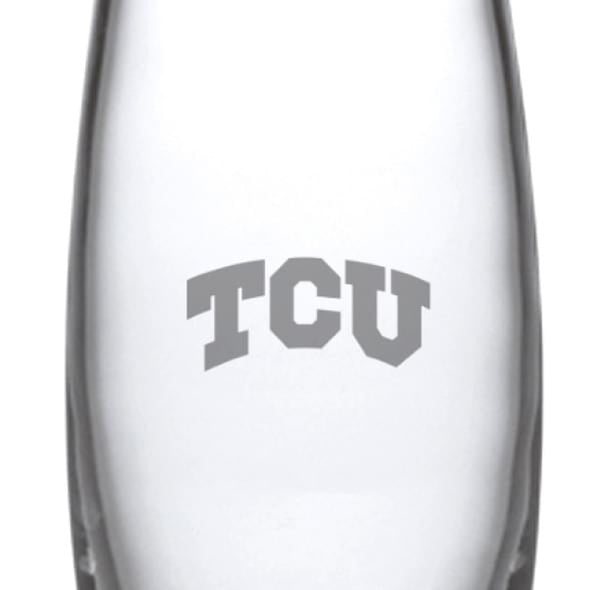 TCU Glass Addison Vase by Simon Pearce Shot #2