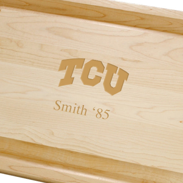 TCU Maple Cutting Board Shot #2