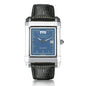 TCU Men's Blue Quad Watch with Leather Strap Shot #2