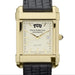 TCU Men's Gold Quad with Leather Strap