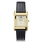 TCU Men's Gold Quad with Leather Strap Shot #2