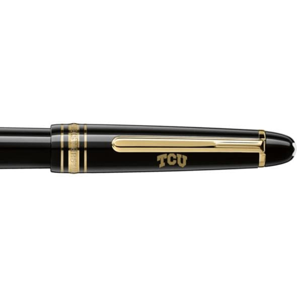 TCU Montblanc Meisterstück Classique Fountain Pen in Gold Shot #2