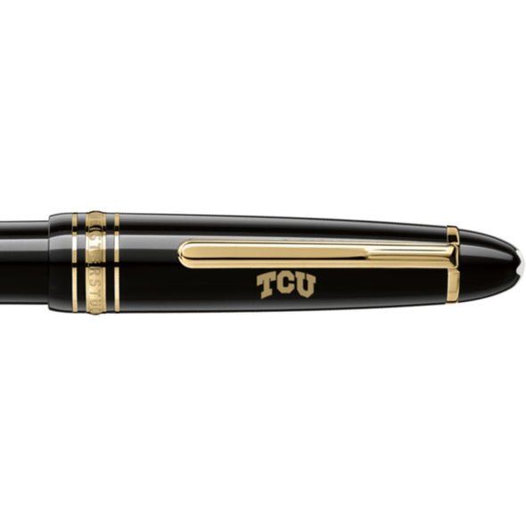 TCU Montblanc Meisterstück Midsize Ballpoint Pen in Gold Shot #2