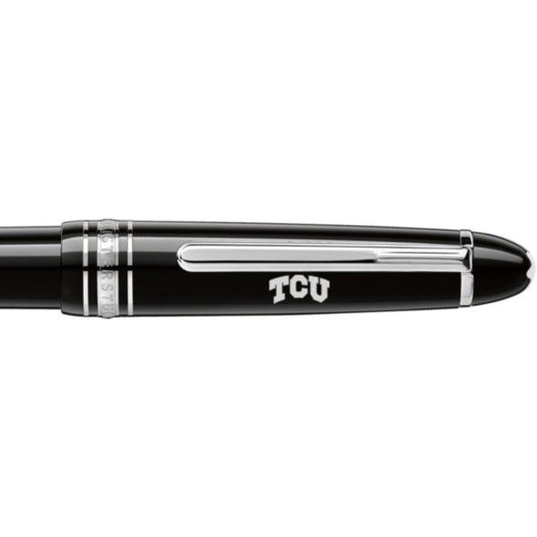 TCU Montblanc Meisterstück Midsize Platinum-Coated Ballpoint Pen Shot #2