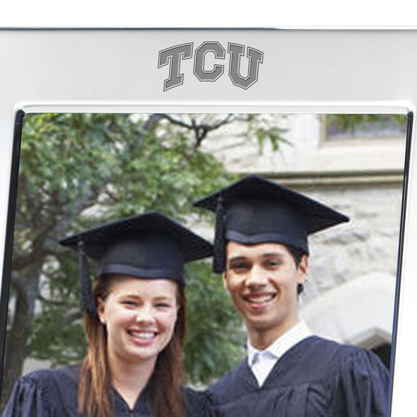 TCU Polished Pewter 5x7 Picture Frame Shot #2