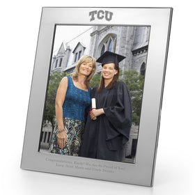 TCU Polished Pewter 8x10 Picture Frame Shot #1