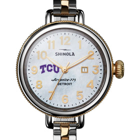 TCU Shinola Watch, The Birdy 34 mm MOP Dial Shot #1