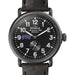 TCU Shinola Watch, The Runwell 41 mm Black Dial