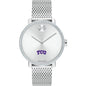 TCU Women's Movado Bold with Crystal Bezel & Mesh Bracelet Shot #2