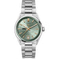 TCU Women's TAG Heuer Steel Carrera Automatic with Green Dial Shot #2
