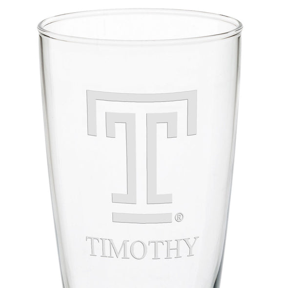 Temple 20oz Pilsner Glasses - Set of 2 Shot #3