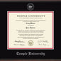 Temple Diploma Frame, the Fidelitas Shot #2