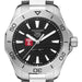 Temple Men's TAG Heuer Steel Aquaracer with Black Dial