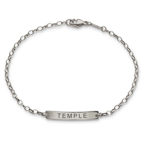 Temple Monica Rich Kosann Petite Poesy Bracelet in Silver Shot #1