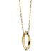 Temple Monica Rich Kosann Poesy Ring Necklace in Gold