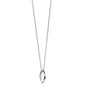 Temple Monica Rich Kosann Poesy Ring Necklace in Silver Shot #2
