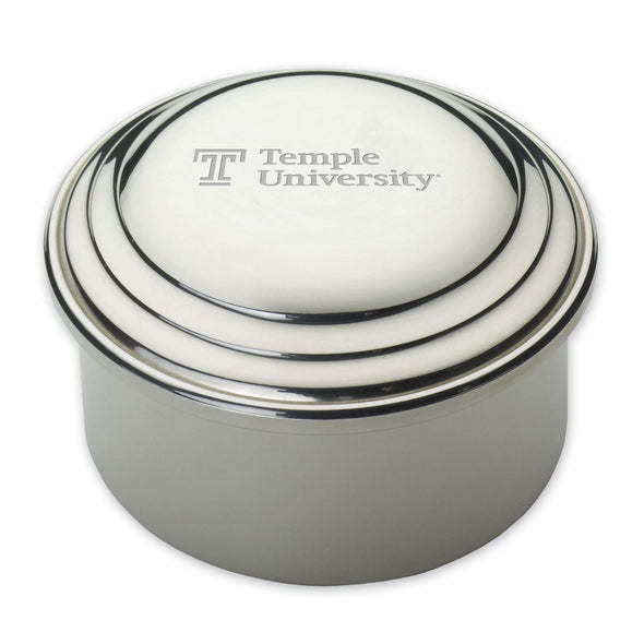Temple Pewter Keepsake Box Shot #1