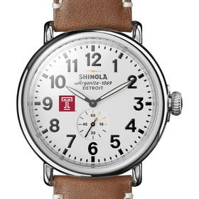 Temple Shinola Watch, The Runwell 47mm White Dial Shot #1